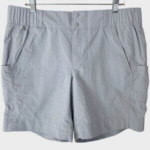 Columbia PFG Cast & Release Shorts Blue Women's Size 16 Athletic Stretch Fishing
